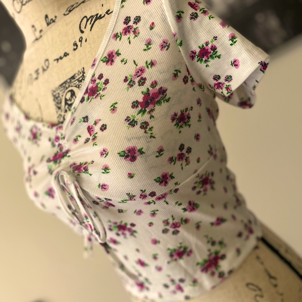 Flower Crop Top